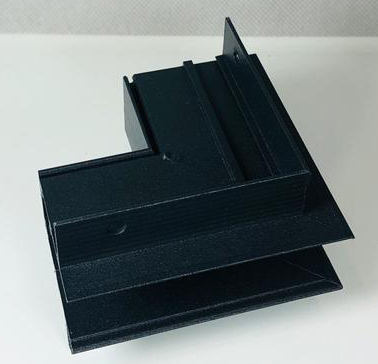 قطعه اتصال بدنه سقفی 90 درجه خارجی کد Corner Track AR802